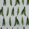 Mood Exclusive January Peas Stretch Cotton Sateen - Detail | Mood Fabrics