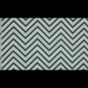 Mood Exclusive Green Hele Zig-Zag Stretch Cotton Sateen - Full | Mood Fabrics
