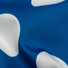 Mood Exclusive Blue Mahina Dots Stretch Cotton Sateen - Detail | Mood Fabrics