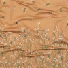 Mood Exclusive Brown Sugar Growing Distant Stretch Cotton Sateen | Mood Fabrics