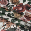 Mood Exclusive Ethereal Verdure White Cotton Voile - Folded | Mood Fabrics