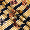 Mood Exclusive Harmonious Hibiscus Stretch Cotton Sateen - Folded | Mood Fabrics