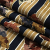 Mood Exclusive Harmonious Hibiscus Linen and Rayon Woven - Folded | Mood Fabrics