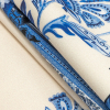 Mood Exclusive Palazzo dei Fiori Royal Blue Stretch Cotton Sateen - Folded | Mood Fabrics