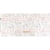 Mood Exclusive Purple, Pink and Blue Language of Love Stretch Cotton Sateen - Full | Mood Fabrics