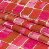 Mood Exclusive Pink Swatch Me Rayon Batiste - Folded | Mood Fabrics