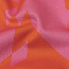 Mood Exclusive Orange You Glad Stretch Cotton Sateen - Detail | Mood Fabrics