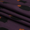 Mood Exclusive Pumpkin Patch Stretch Cotton Sateen - Folded | Mood Fabrics