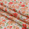 Mood Exclusive Cream Poppy Hypnosis Cotton Poplin - Folded | Mood Fabrics