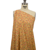 Mood Exclusive Yellow Titania's Dream Cotton Poplin - Spiral | Mood Fabrics