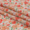 Mood Exclusive Cream Poppy Hypnosis Cotton Voile - Folded | Mood Fabrics