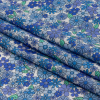 Mood Exclusive Blue Strawberry Fields Cotton Voile - Folded | Mood Fabrics