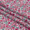 Mood Exclusive Pink Botanical Stroll Cotton Voile - Folded | Mood Fabrics