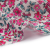 Mood Exclusive Pink Botanical Stroll Cotton Voile - Detail | Mood Fabrics