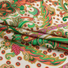 Mood Exclusive White Locust Lily Sustainable Viscose Crepe - Folded | Mood Fabrics