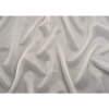 Ardea Antique White Satin-Faced Polyester Organza - Full | Mood Fabrics