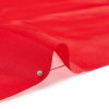 Ardea Red Satin-Faced Polyester Organza - Detail | Mood Fabrics