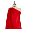 Ardea Red Satin-Faced Polyester Organza - Spiral | Mood Fabrics