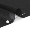 Netta Black Polyester High-Multi Chiffon - Detail | Mood Fabrics