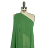 Netta Kelly Green Polyester High-Multi Chiffon - Spiral | Mood Fabrics