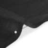 Gavia Black Premium Polyester Satin - Detail | Mood Fabrics