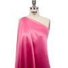 Premium Carmine Rose Silk Charmeuse - Spiral | Mood Fabrics