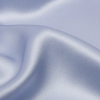 Premium Icelandic Blue Silk Charmeuse - Detail | Mood Fabrics