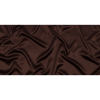 Premium Dark Brown Silk Charmeuse - Full | Mood Fabrics