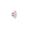 Mood Exclusive Pale Blush Silk Covered Button - 18L/11.5mm - Folded | Mood Fabrics