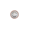 Mood Exclusive Blush Silk Covered Button - 18L/11.5mm - Detail | Mood Fabrics