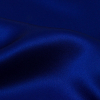 Premium Mazarine Blue Stretch Silk Charmeuse - Detail | Mood Fabrics