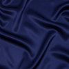 Premium Estate Blue Stretch Silk Charmeuse | Mood Fabrics