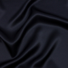 Premium Midnight Stretch Silk Charmeuse | Mood Fabrics