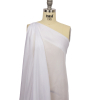 Premium Bright White China Silk/Habotai - Spiral | Mood Fabrics