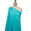 Premium Angel Blue China Silk/Habotai - Spiral | Mood Fabrics