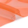 Premium Burnt Orange Silk Organza - Detail | Mood Fabrics
