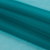 Premium Deep Teal Silk Organza - Folded | Mood Fabrics