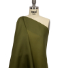 Premium Olive Green Wide Silk Satin Face Organza - Spiral | Mood Fabrics