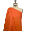Premium Burnt Orange Silk Satin Face Organza - Spiral | Mood Fabrics
