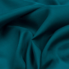 Premium Deep Teal Silk Satin Face Organza | Mood Fabrics