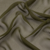 Premium Olive Green Silk Chiffon | Mood Fabrics