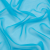 Premium Horizon Blue Silk Chiffon | Mood Fabrics