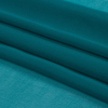 Premium Deep Teal Silk Chiffon - Folded | Mood Fabrics