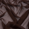 Premium Dark Brown Silk Wide Chiffon | Mood Fabrics