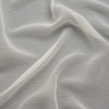 Premium Antique White Silk Crinkled Chiffon | Mood Fabrics