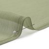 Premium Oil Green Silk Crinkled Chiffon - Detail | Mood Fabrics