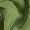 Premium Peridot Silk Crinkled Chiffon - Detail | Mood Fabrics