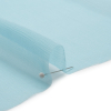 Premium Angel Blue Silk Crinkled Chiffon - Detail | Mood Fabrics