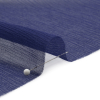 Premium Estate Blue Silk Crinkled Chiffon - Detail | Mood Fabrics