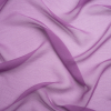 Premium Bright Purple Silk Crinkled Chiffon | Mood Fabrics